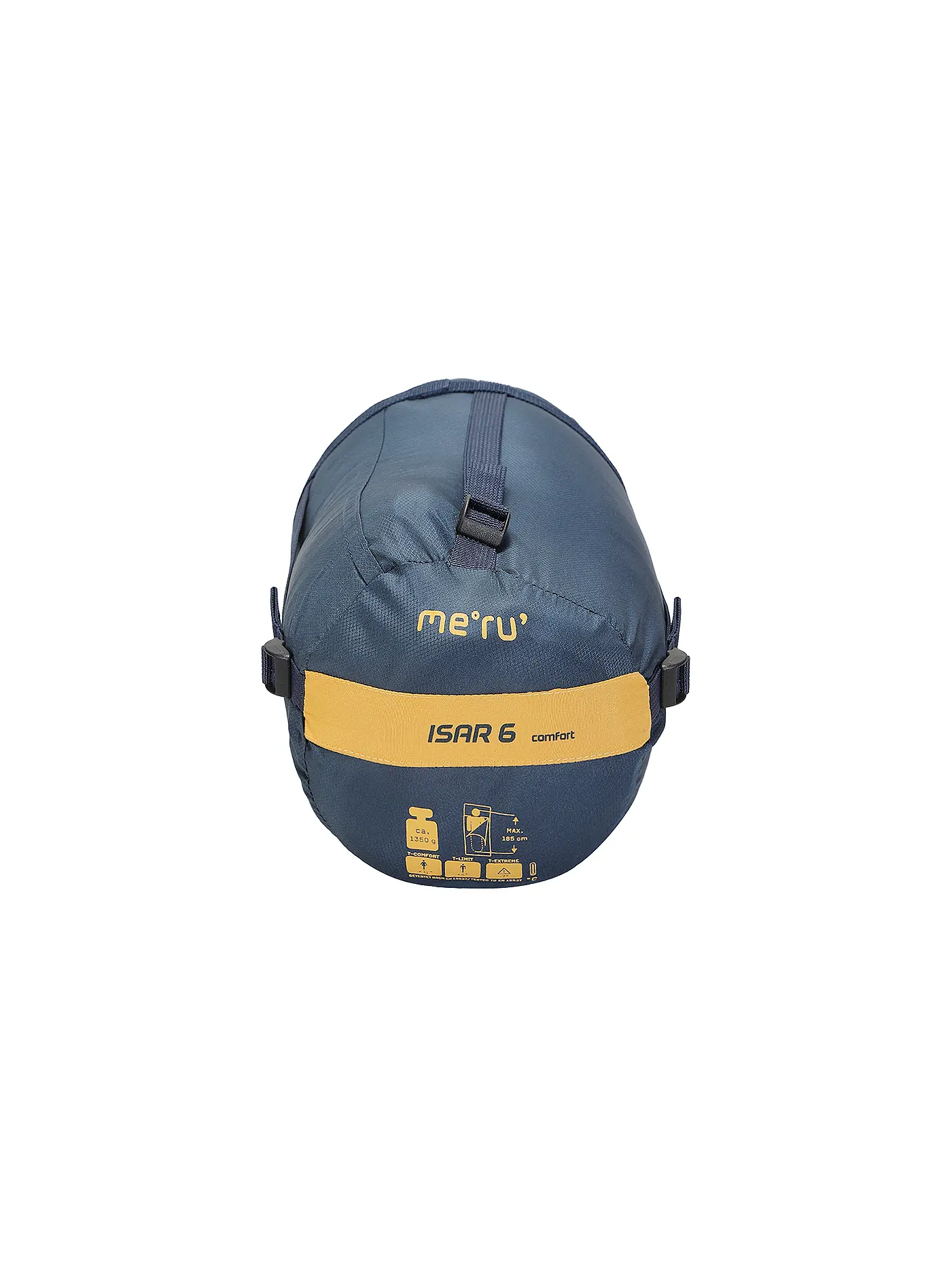 MERU | Kunstfaserschlafsack Isar 6 Comfort 42x21cm 1350g | 